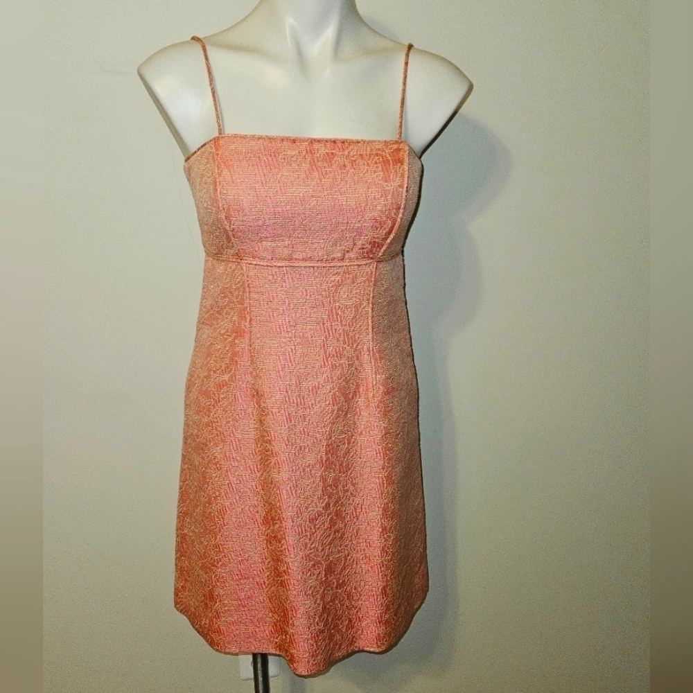 Worth Chic Pink Spaghetti Strap Dress Size 4 NWT